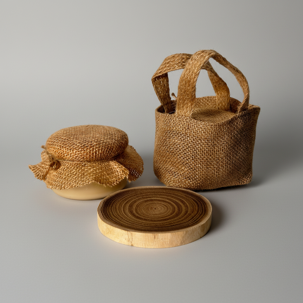 Kreminis medus su akacijos padėkliuku - estetiškas rinkinys