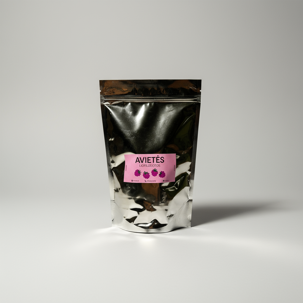 Liofilizuotos avietės