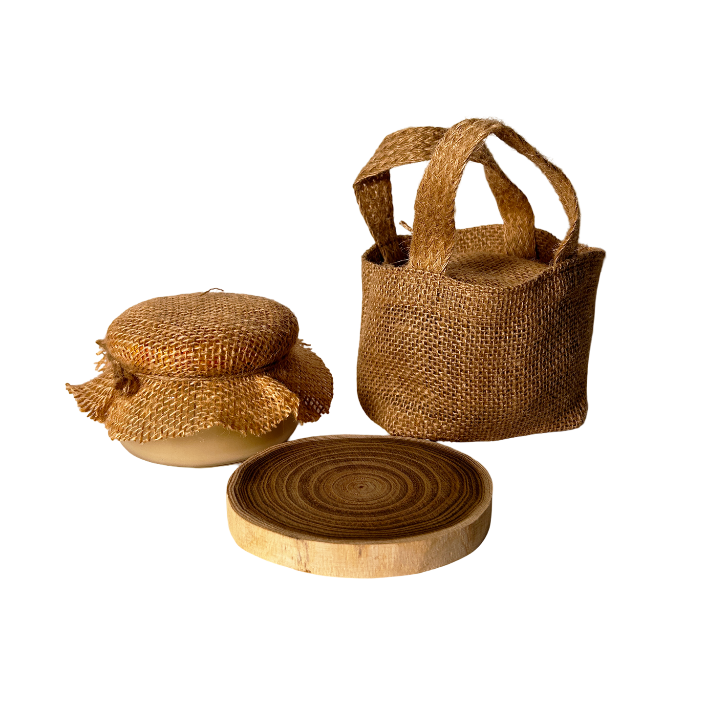 Kreminis medus su akacijos padėkliuku - estetiškas rinkinys