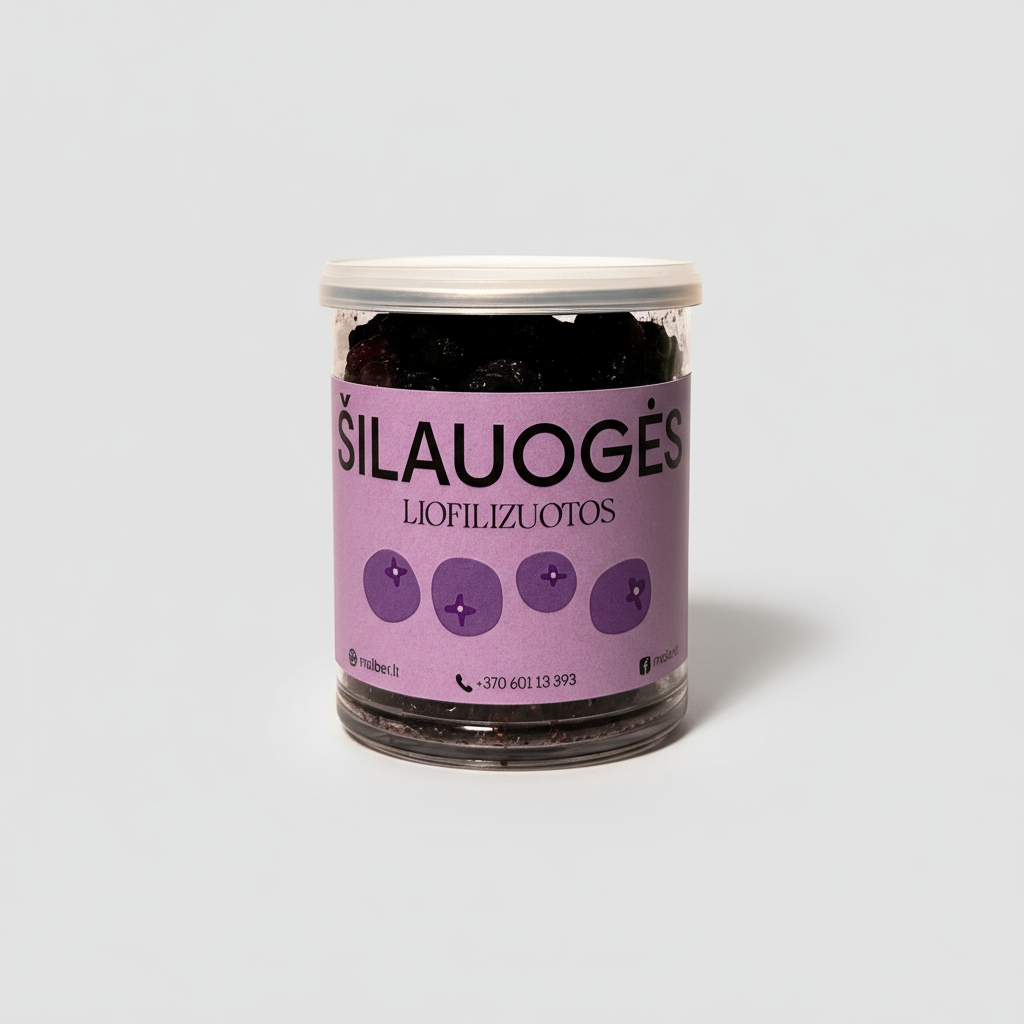 Liofilizuotos šilauogės