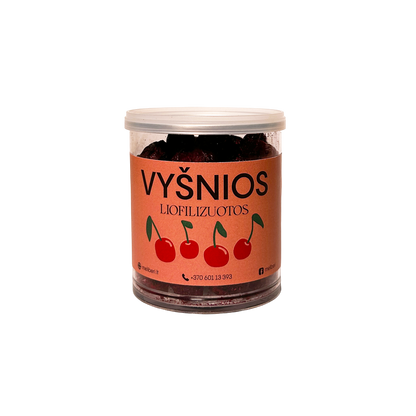 Liofilizuotos vyšnios