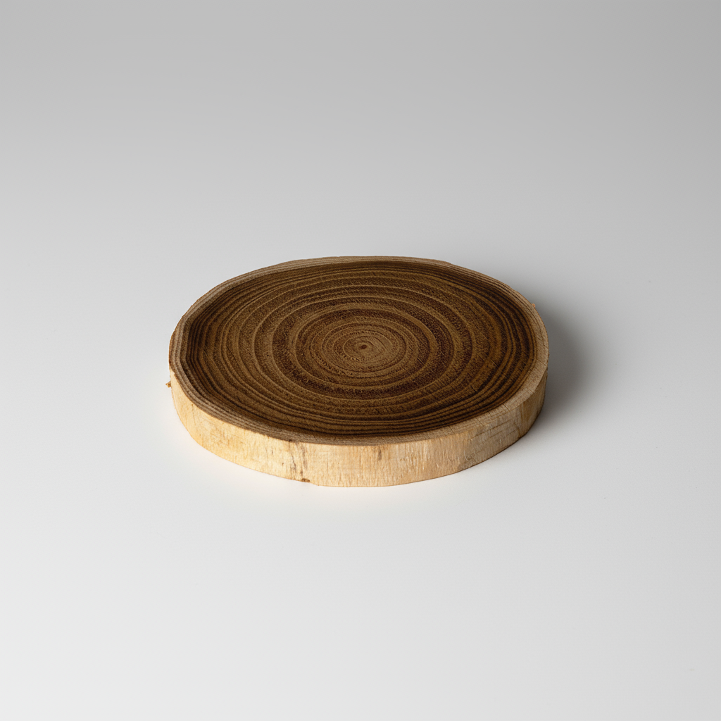 Stiklainių padėkliukas iš akacijos