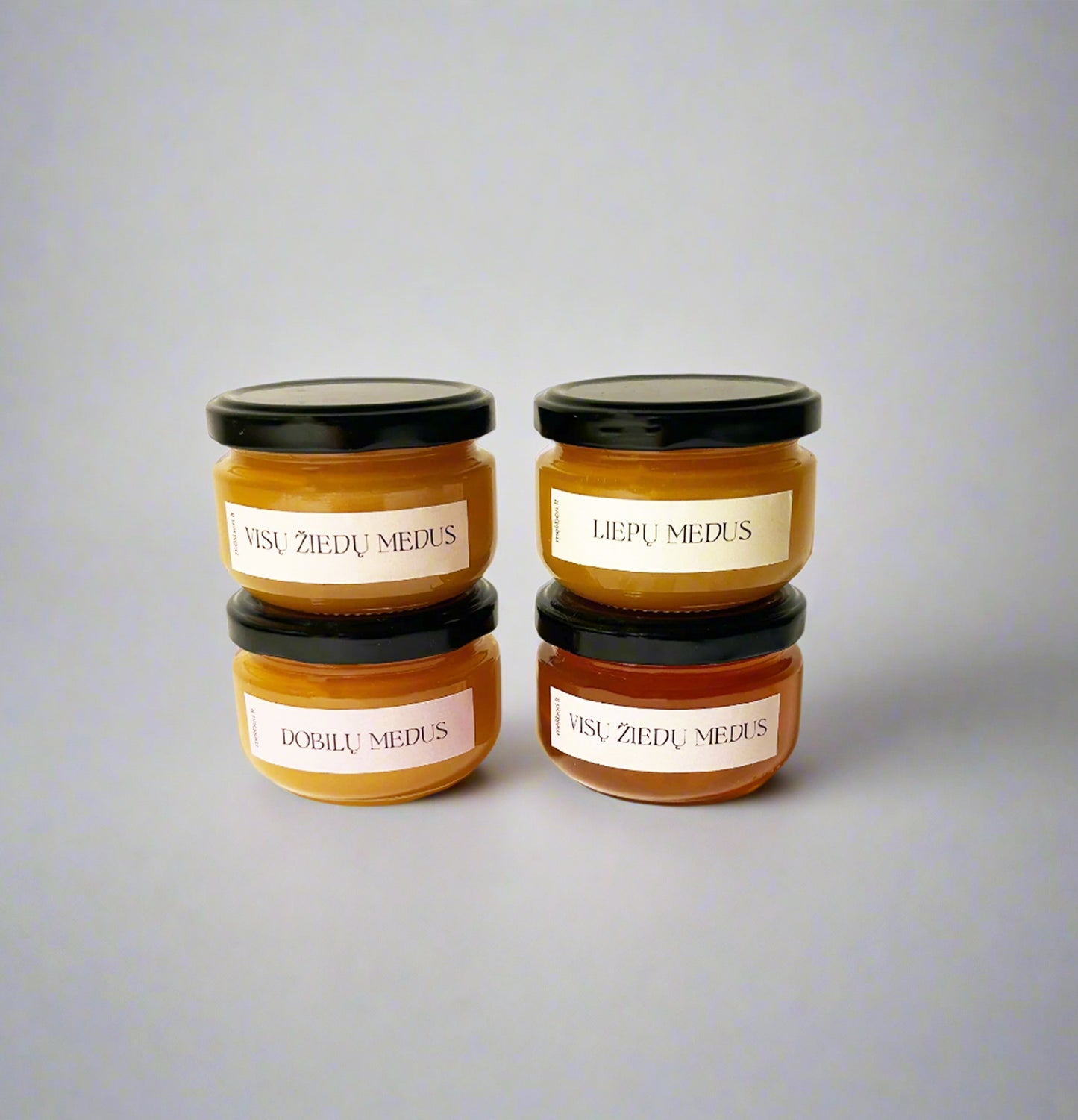 Medaus rinkinys - skirtingų skonių