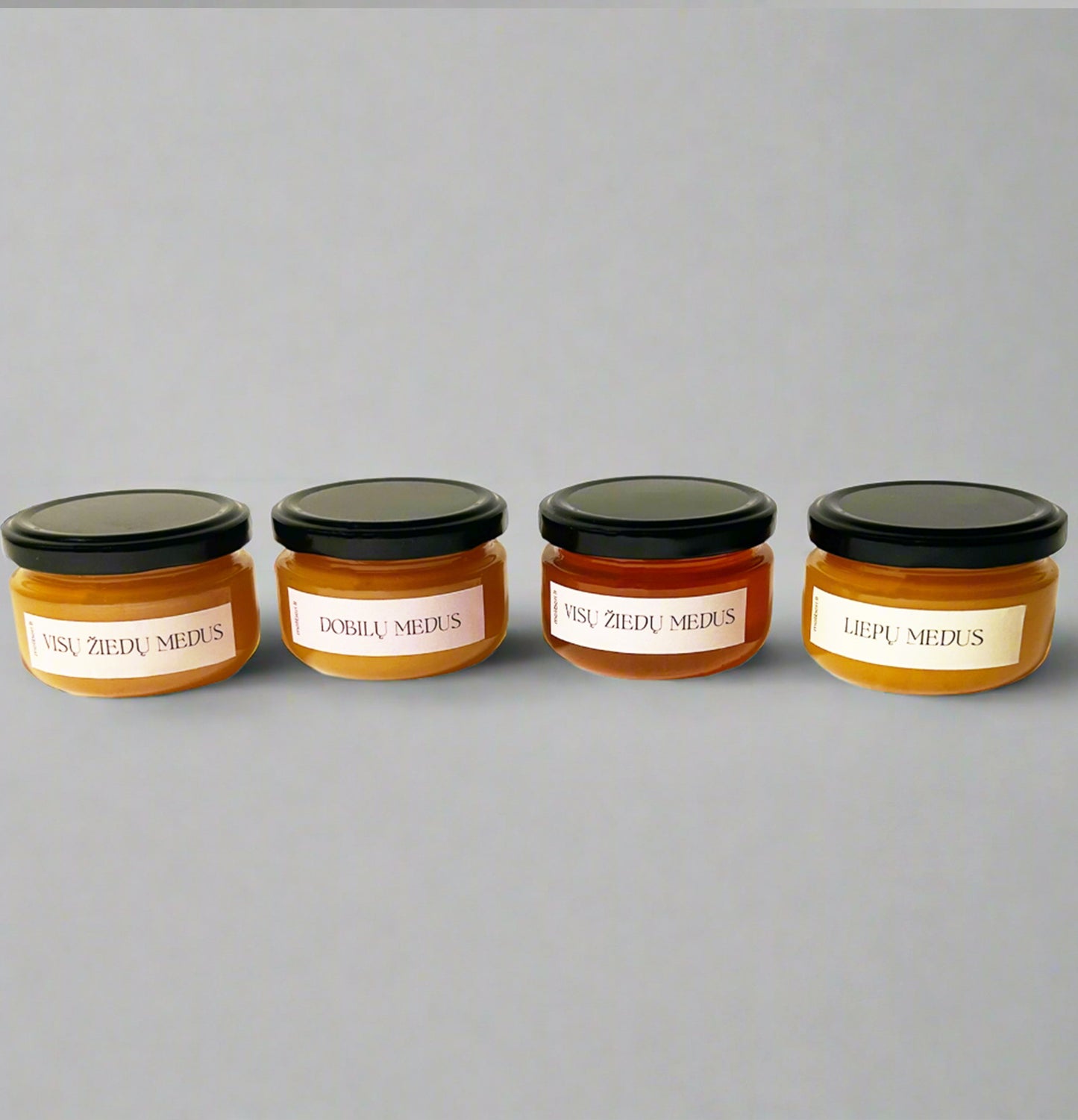 Medaus rinkinys - skirtingų skonių