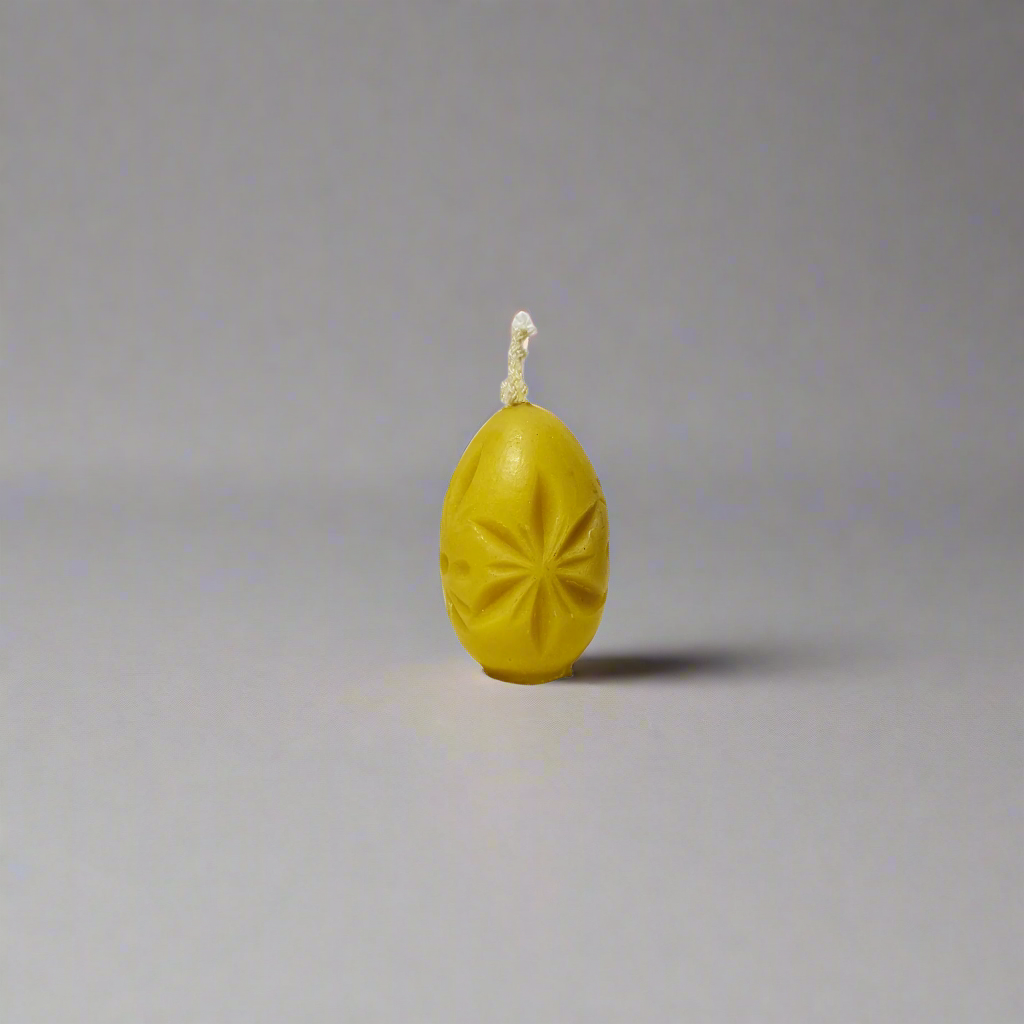 Bičių vaško žvakė - margutis