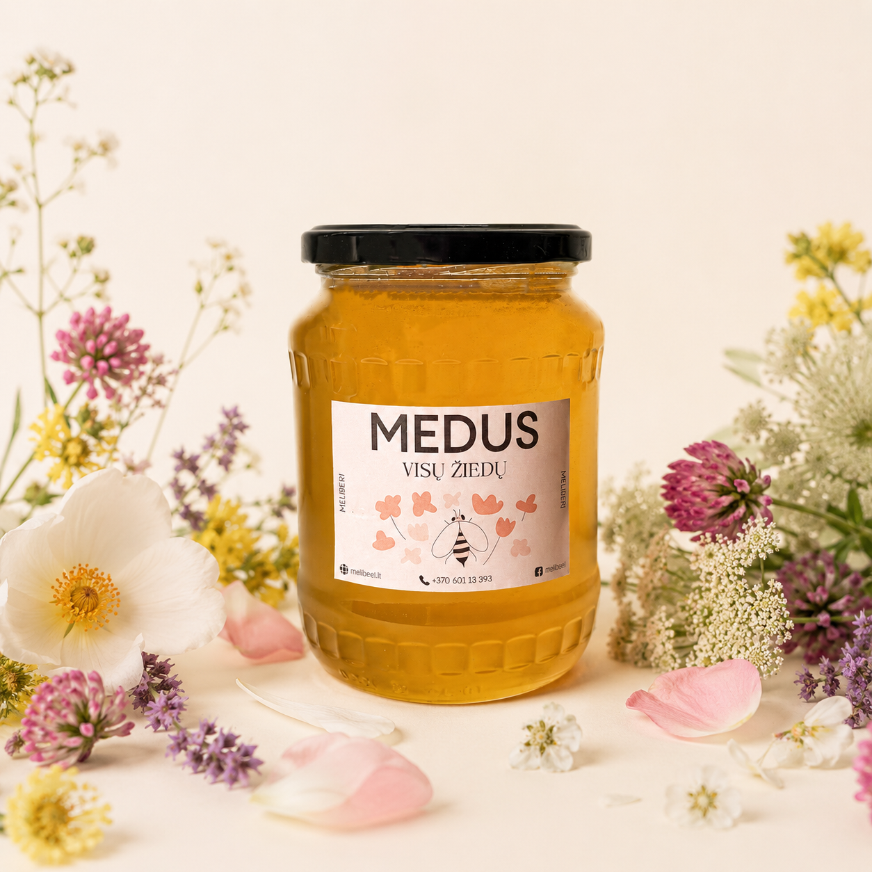 Visų žiedų medus - skystas