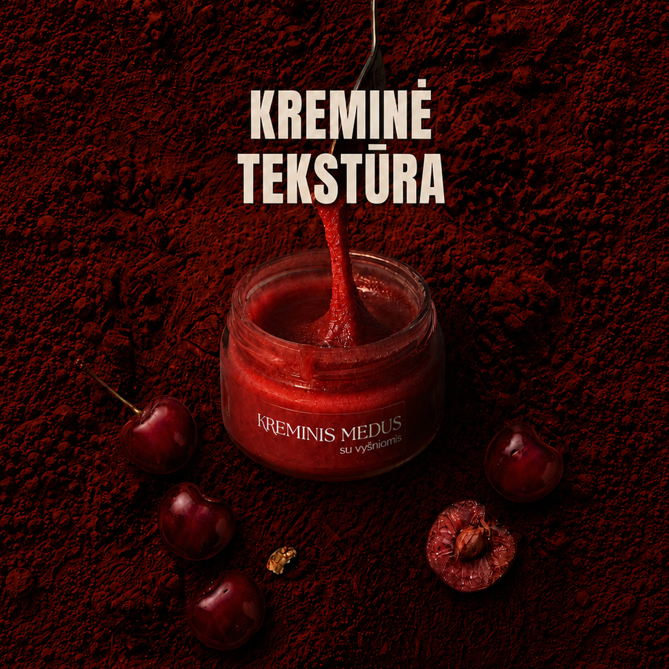 Medaus su uogom rinkinys - visi skoniai
