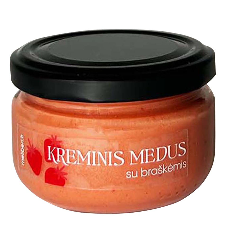 Medus su braškėmis