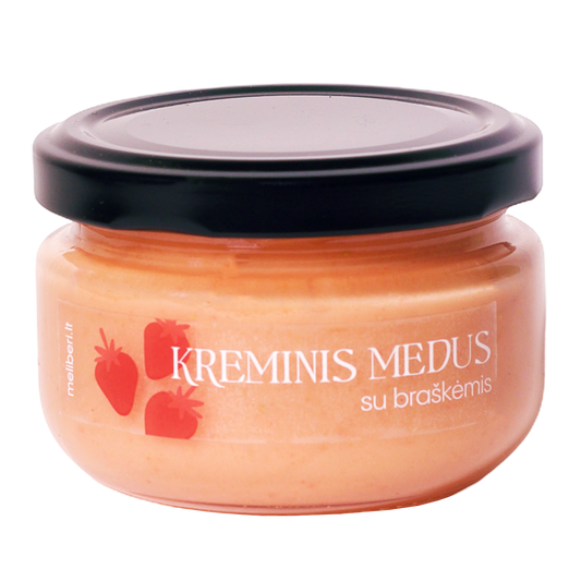 Medus su braškėmis