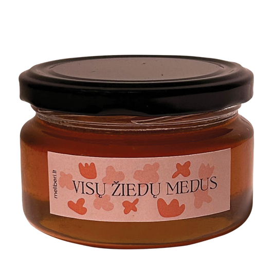Visų žiedų medus - vasaros pabaigos
