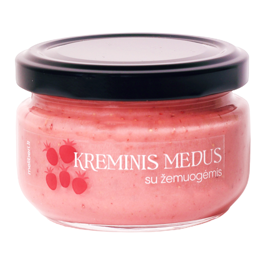 Medus su žemuogėmis