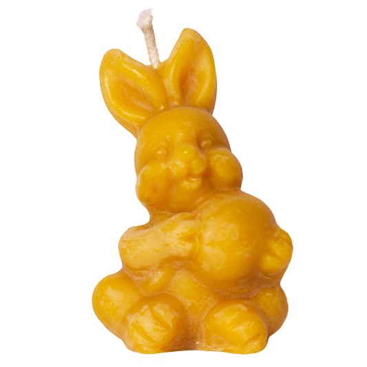 Bičių vaško žvakė - zuikutis